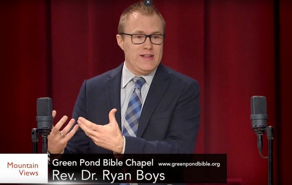 Rev. Dr. Ryan Boys on 3-16-2019